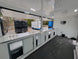 8.5' x 18' Custom Enclosed Black With Blackout Package Showcase Marketing and Event Trailer - SLE Equipment - 15