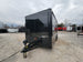 8.5' x 18' Custom Enclosed Black With Blackout Package Showcase Marketing and Event Trailer - SLE Equipment - 18