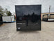 8.5' x 18' Custom Enclosed Black With Blackout Package Showcase Marketing and Event Trailer - SLE Equipment - 23