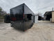8.5' x 18' Custom Enclosed Black With Blackout Package Showcase Marketing and Event Trailer - SLE Equipment - 24