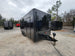 8.5' x 18' Custom Enclosed Black With Blackout Package Showcase Marketing and Event Trailer - SLE Equipment - 26