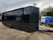Custom Enclosed 8.5 X 24 Stage Trailer Black With Black Out Trim and Awning - SLE Equipment - 16