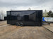 Custom Enclosed 8.5 X 24 Stage Trailer Black With Black Out Trim and Awning - SLE Equipment - 17