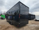 Custom Enclosed 8.5 X 24 Stage Trailer Black With Black Out Trim and Awning - SLE Equipment - 20