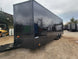 Custom Enclosed 8.5 X 24 Stage Trailer Black With Black Out Trim and Awning - SLE Equipment - 22