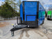 Concession Trailer 8.5' X 18' Cobalt Blue With Blackout & Walk On Roof Food Event Catering - SLE Equipment - 2