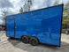 Concession Trailer 8.5' X 18' Cobalt Blue With Blackout & Walk On Roof Food Event Catering - SLE Equipment - 9