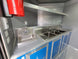 Concession Trailer 8.5' X 18' Cobalt Blue With Blackout & Walk On Roof Food Event Catering - SLE Equipment - 10