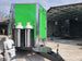 Concessions Trailer 8.5' X 30' Black and Green Food Event Catering - SLE Equipment - 3