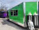 Concessions Trailer 8.5' X 30' Black and Green Food Event Catering - SLE Equipment - 4