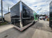 Concessions Trailer 8.5' X 30' Black and Green Food Event Catering - SLE Equipment - 32