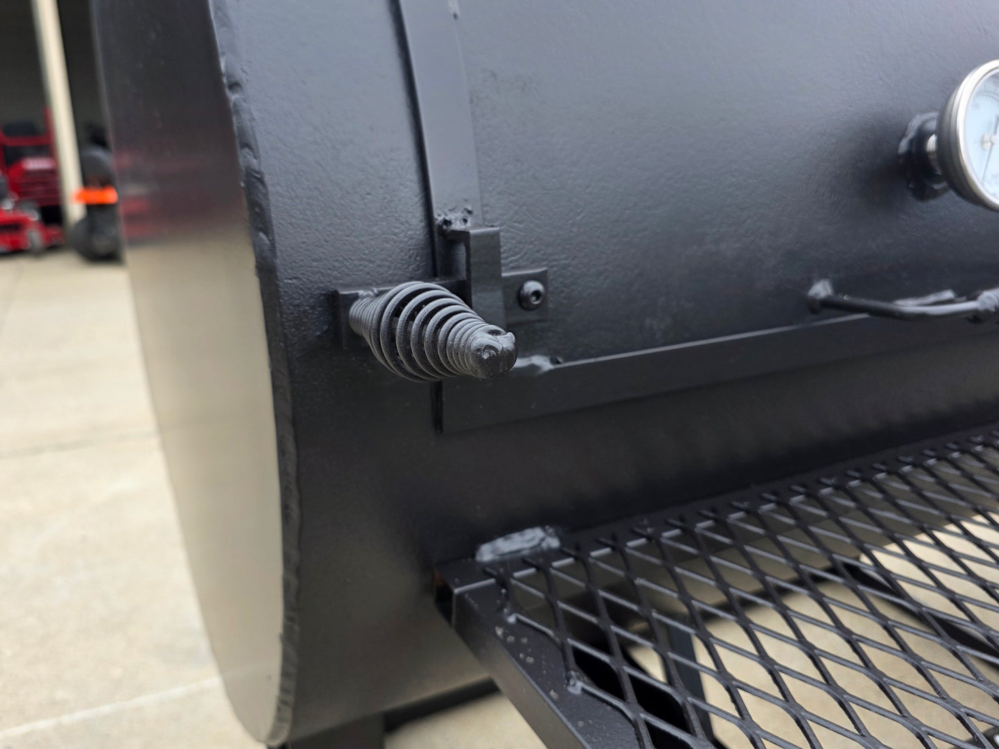 BBQ Smoker 250 Gallon Reverse Flow Patio BBQ Cooker - SLE Equipment - 13