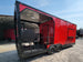 8.5' X 22' Custom BBQ Concession Trailer Victory Red With 8' Porch Black and Blackout Trim - SLE Equipment - 4