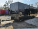 8.5' X 20' Custom Concession Trailer Black With Blackout Food Event Catering - SLE Equipment - 9