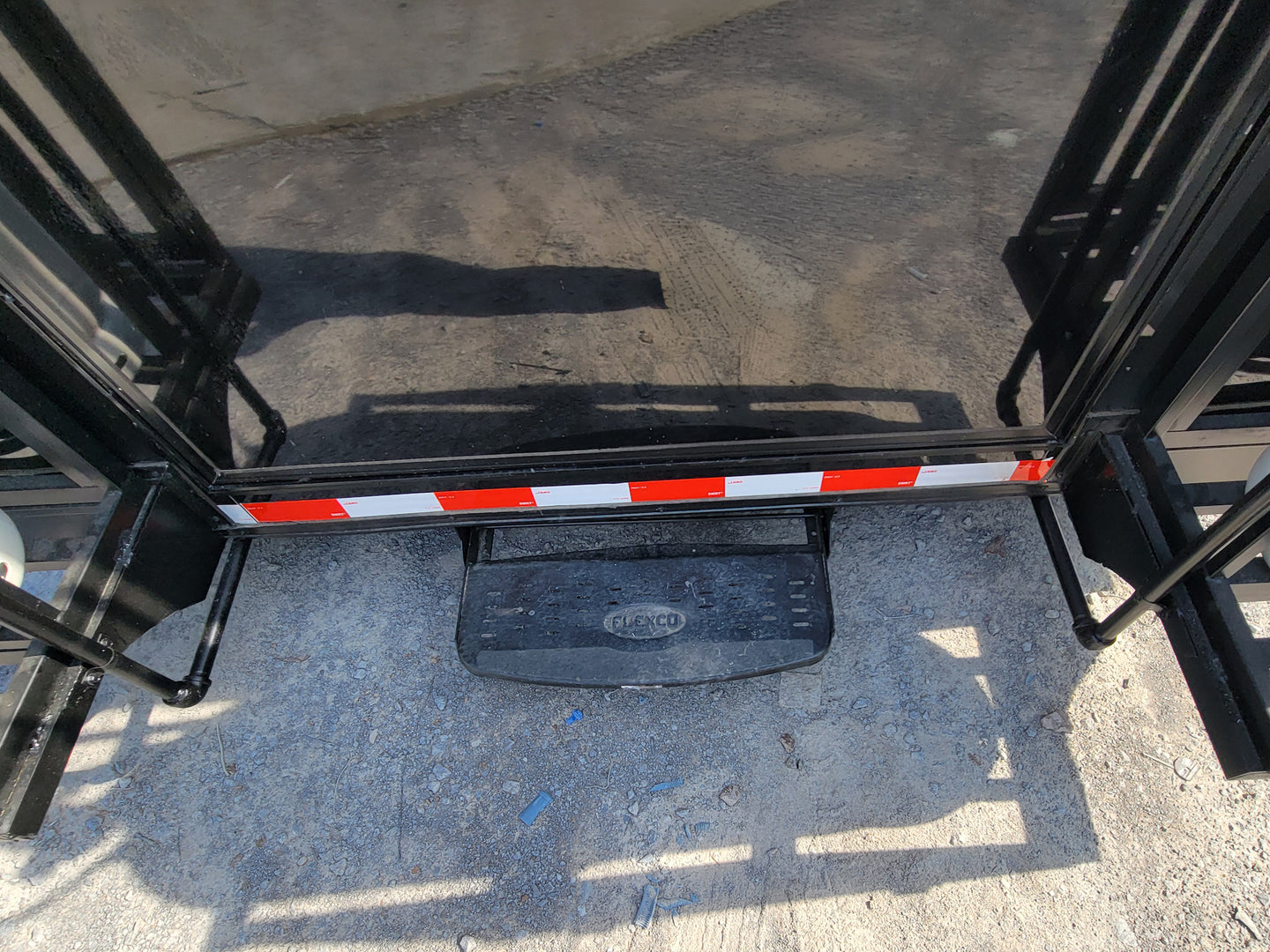 8.5' X 20' Custom Concession Trailer Black With Blackout Food Event Catering - SLE Equipment - 12