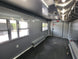 8.5' X 20' Custom Concession Trailer Black With Blackout Food Event Catering - SLE Equipment - 18