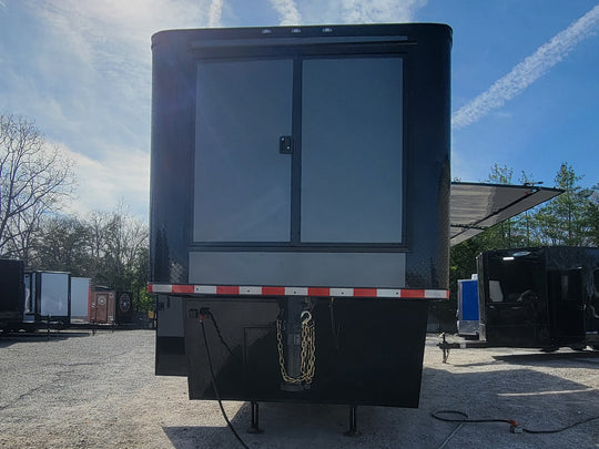 8.5' X 40' Custom Concession Marketing and Merchandising Event Trailer - SLE Equipment - 2