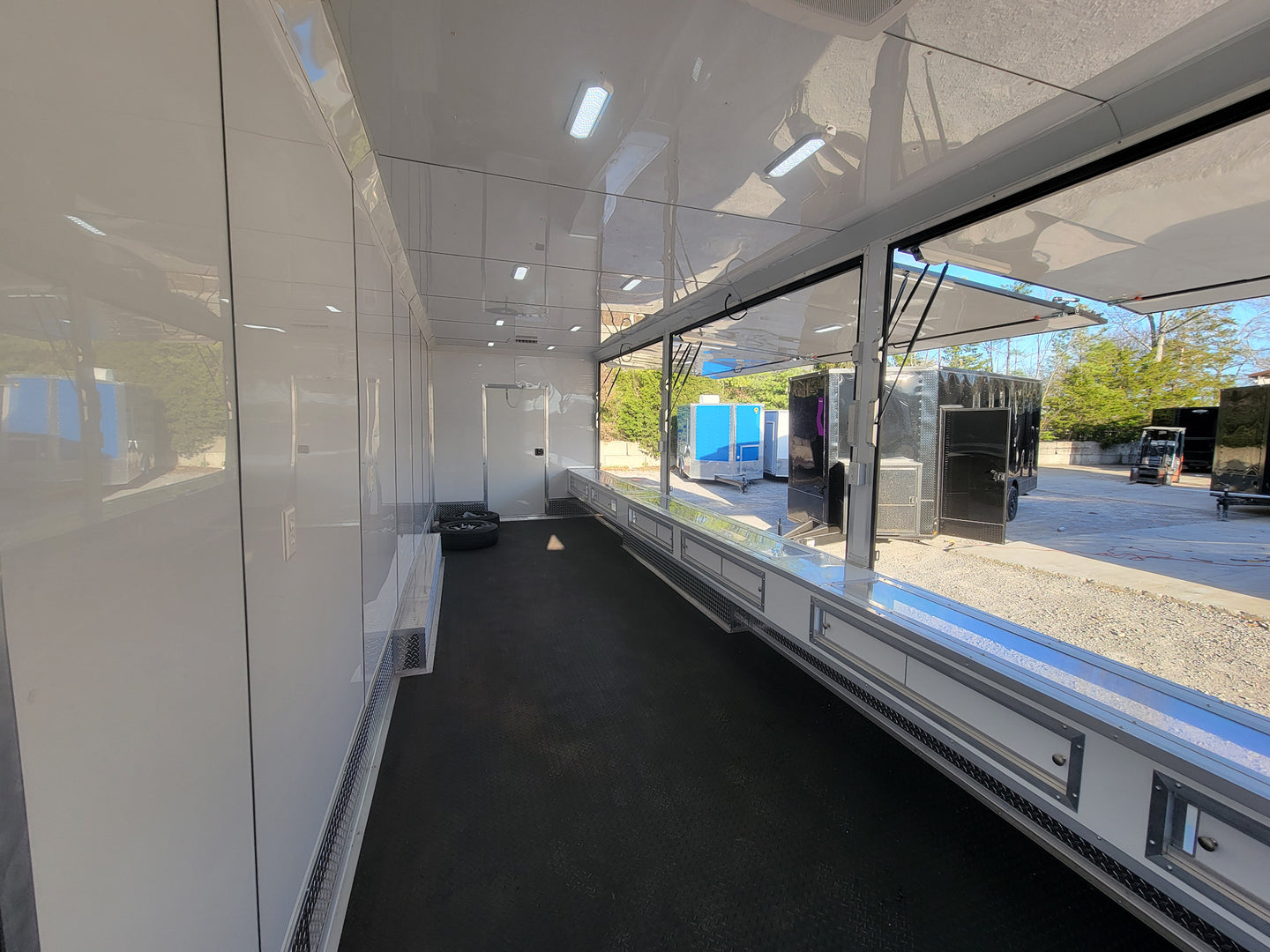 8.5' X 40' Custom Concession Marketing and Merchandising Event Trailer - SLE Equipment - 11