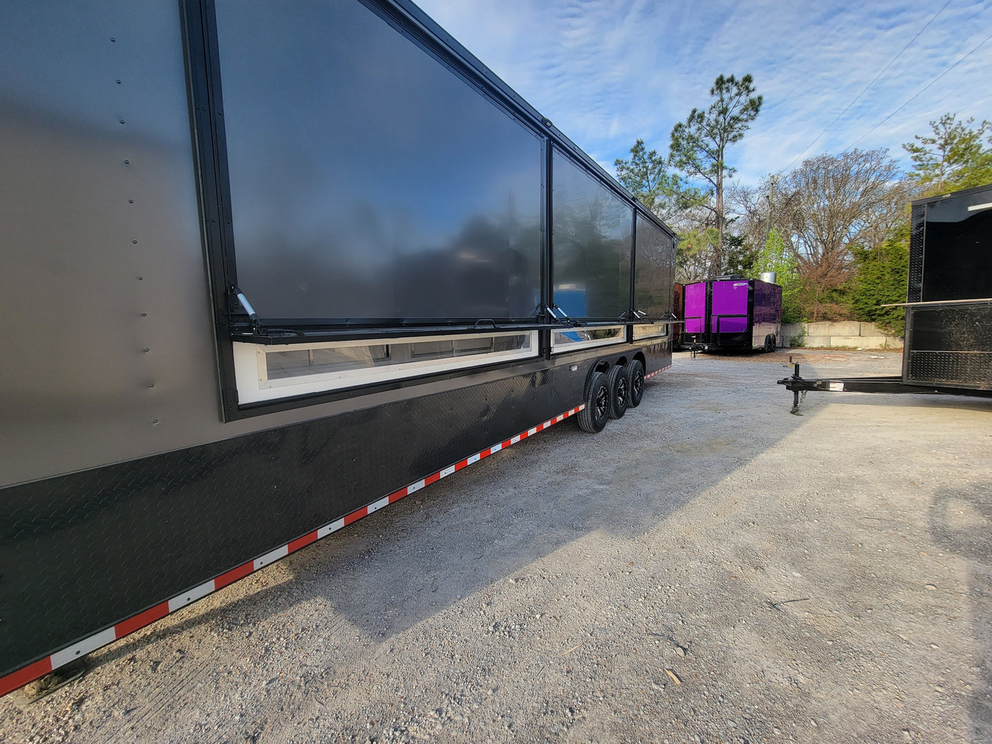 8.5' X 40' Custom Concession Marketing and Merchandising Event Trailer - SLE Equipment - 18