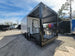8.5' X 22' Concession Trailer With 8' Porch White With Blackout Trim BBQ Food Event Catering - SLE Equipment - 8