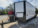 8.5' X 22' Concession Trailer With 8' Porch White With Blackout Trim BBQ Food Event Catering - SLE Equipment - 10