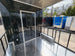 8.5' X 18' Black Concession Trailer With 8ft BBQ Porch Food Event Catering - SLE Equipment - 11