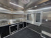 8.5' X 18' Black Concession Trailer With 8ft BBQ Porch Food Event Catering - SLE Equipment - 13