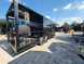 8.5' X 22' Concession Trailer Black With Blackout BBQ Event Catering 8' porch - SLE Equipment - 5