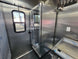 8.5' X 22' Concession Trailer Black With Blackout BBQ Event Catering 8' porch - SLE Equipment - 19