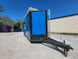 8.5' X 24' Hybrid Cobalt Blue With Blackout Trim and 16' Covered Porch - SLE Equipment - 2