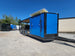 8.5' X 24' Hybrid Cobalt Blue With Blackout Trim and 16' Covered Porch - SLE Equipment - 3
