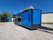 8.5' X 24' Hybrid Cobalt Blue With Blackout Trim and 16' Covered Porch - SLE Equipment - 3