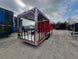 8.5' X 24' Concession Trailer Victory Red BBQ Event Catering With 12' Railed Porch - SLE Equipment - 5