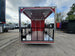 8.5' X 24' Concession Trailer Victory Red BBQ Event Catering With 12' Railed Porch - SLE Equipment - 6