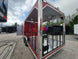 8.5' X 24' Concession Trailer Victory Red BBQ Event Catering With 12' Railed Porch - SLE Equipment - 7