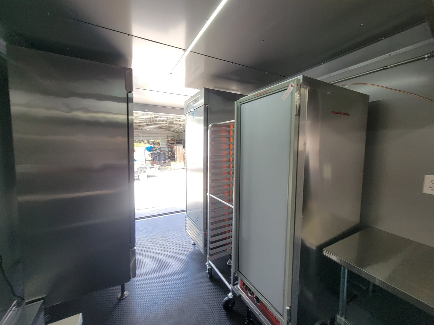8.5' X 24' Pink With Blackout Concession Trailer Food Event Catering - SLE Equipment - 12