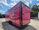 8.5' X 24' Pink With Blackout Concession Trailer Food Event Catering - SLE Equipment - 18