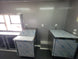 8.5' X 22' Concession Trailer Black With Blackout Trim 8ft BBQ Porch - SLE Equipment - 4