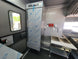 8.5' X 22' Concession Trailer Black With Blackout Trim 8ft BBQ Porch - SLE Equipment - 6