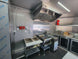 8.5' X 22' Concession Trailer Black With Blackout Trim 8ft BBQ Porch - SLE Equipment - 7