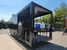 8.5' X 22' Concession Trailer Black With Blackout Trim 8ft BBQ Porch - SLE Equipment - 9