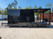 8.5' X 22' Concession Trailer Black With Blackout Trim 8ft BBQ Porch - SLE Equipment - 10