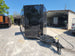 8.5' X 22' Concession Trailer Black With Blackout Trim 8ft BBQ Porch - SLE Equipment - 12