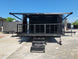 8.5' X 18' Custom Enclosed Stage and Event Deck over Blackout With Black Trim - SLE Equipment - 4