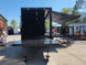 8.5' X 18' Custom Enclosed Stage and Event Deck over Blackout With Black Trim - SLE Equipment - 7