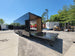 8.5' X 24' Custom Enclosed Stage Trailer Black With Black Out Trim and Awning - SLE Equipment - 13