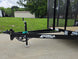 6.4x14 Straight Deck Utility Trailer 6ft Mesh Sides with (2) 3,500lb Axles-Without Roof Tongue picture 