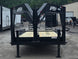 7x24 Gooseneck Equipment Trailer (2) 7K Axles Standup Ramps 14k GVWR Front side picture 