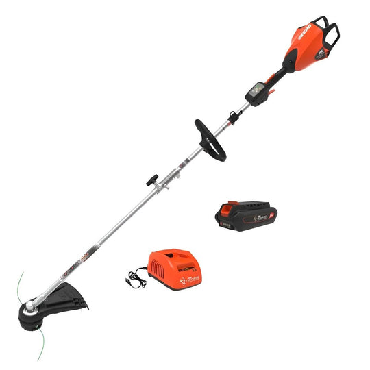 Echo DPAS - 2600SB X Series eFORCE 16 PAS Trimmer with Speed - Feed 400 - 56V 2.5Ah Battery and Charger Included - SLE Equipment - 1
