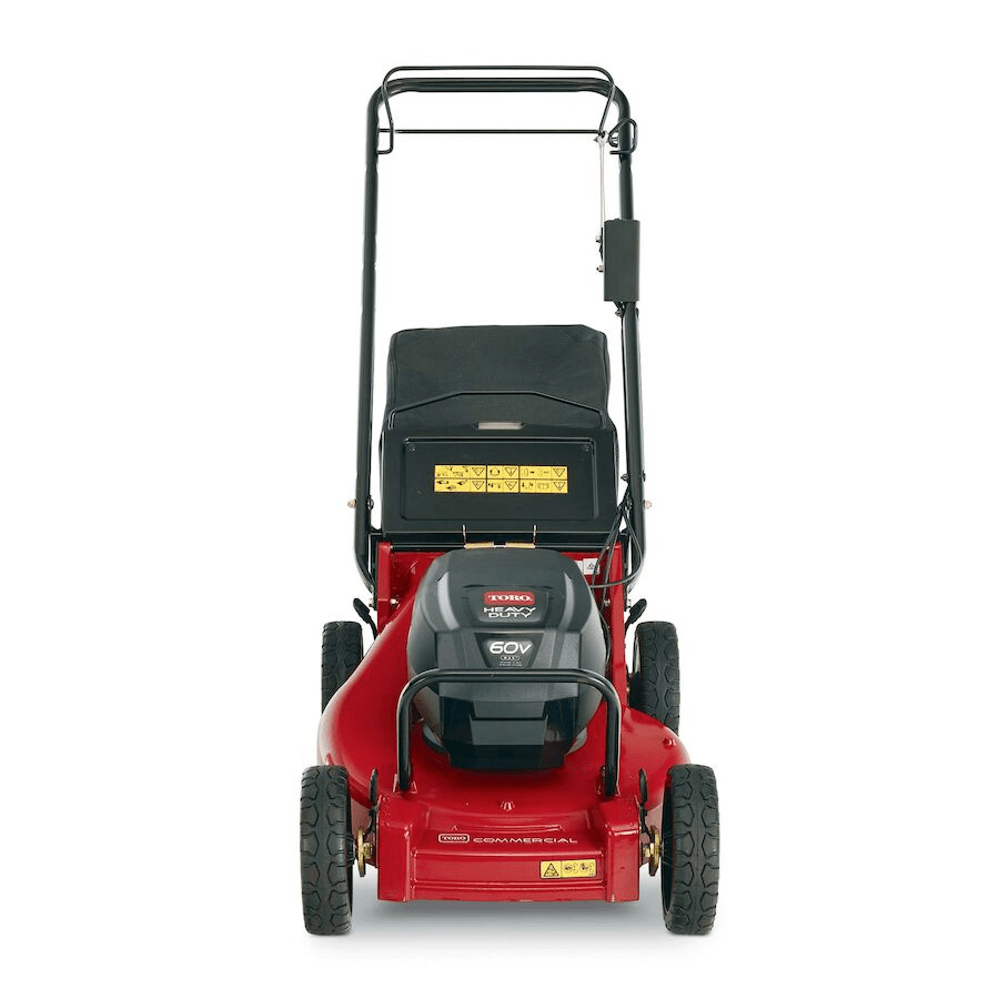 Toro 22284 Revolution 21" Heavy Duty Variable Speed Lawn Walk Behind Mower 60V MAX Front 